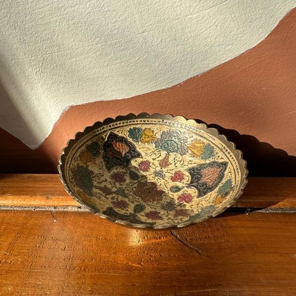 ⚜️Vintage Indian Brass Bowl⚜️ - Picture 4 of 5